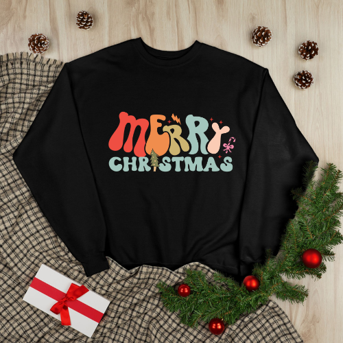 Cozy Christmas Crewneck Sweatshirt | Hanes EcoSmart | Unisex | Sizes S-3XL | Fast Shipping!