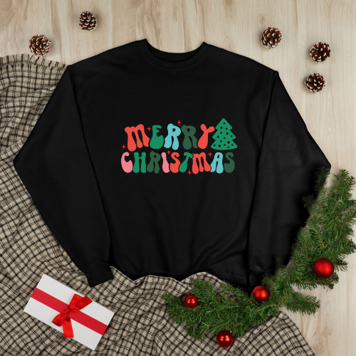 Cozy Christmas Crewneck Sweatshirt | Hanes EcoSmart | Unisex | Sizes S-3XL | Fast Shipping!