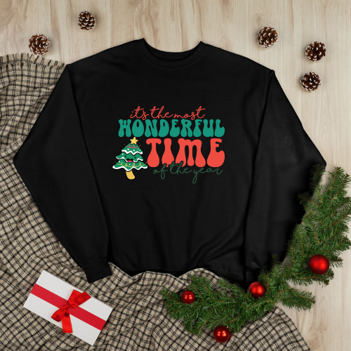 Cozy Christmas Crewneck Sweatshirt | Hanes EcoSmart | Unisex | Sizes S-3XL | Fast Shipping!