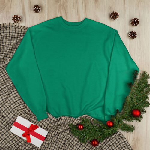 Cozy Christmas Crewneck Sweatshirt | Hanes EcoSmart | Unisex | Sizes S-3XL | Fast Shipping!